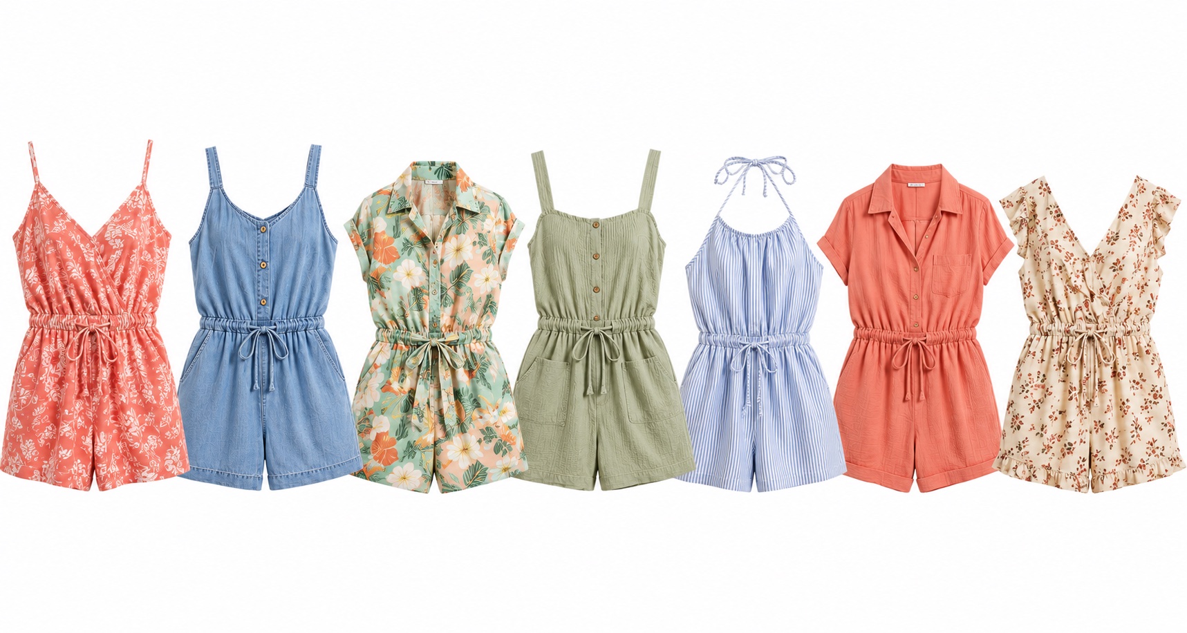 Casual women's romper from Jersey Cove Shop