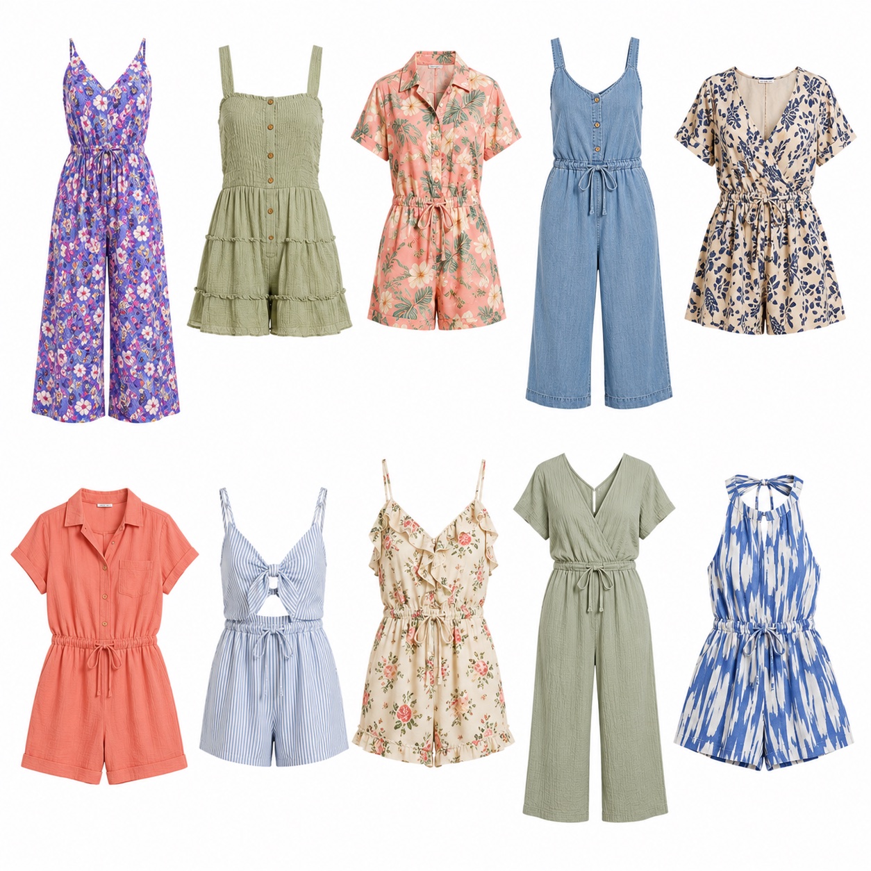 Romper with pockets