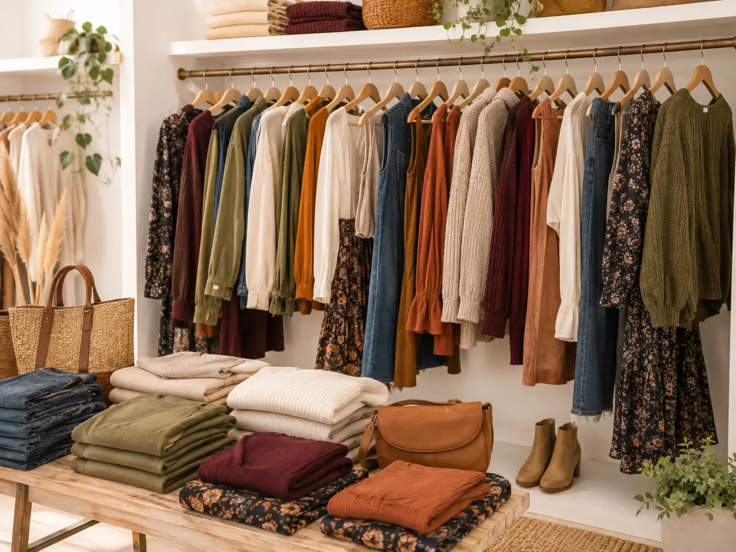 Women's boutique clothing collection at Jersey Cove Shop