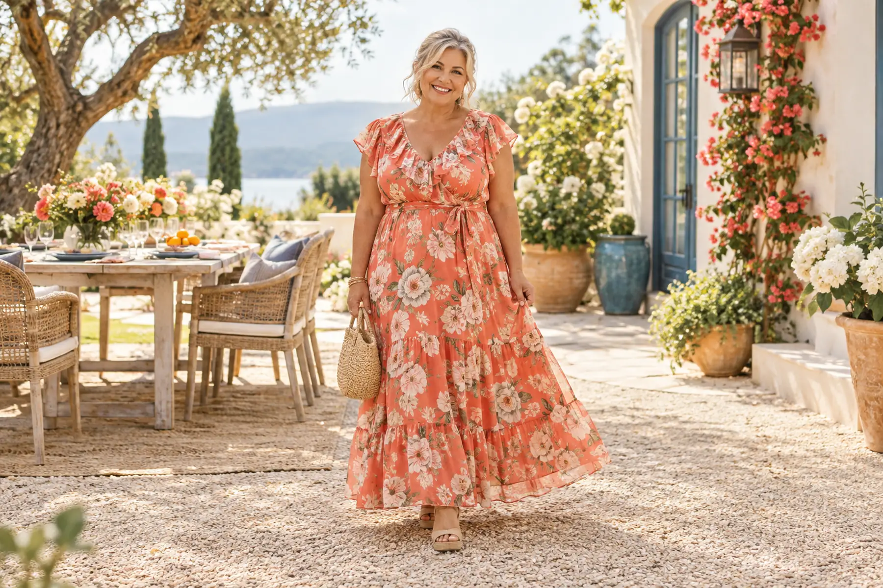 She + Sky smocked and ruffled dresses at Jersey Cove Shop
