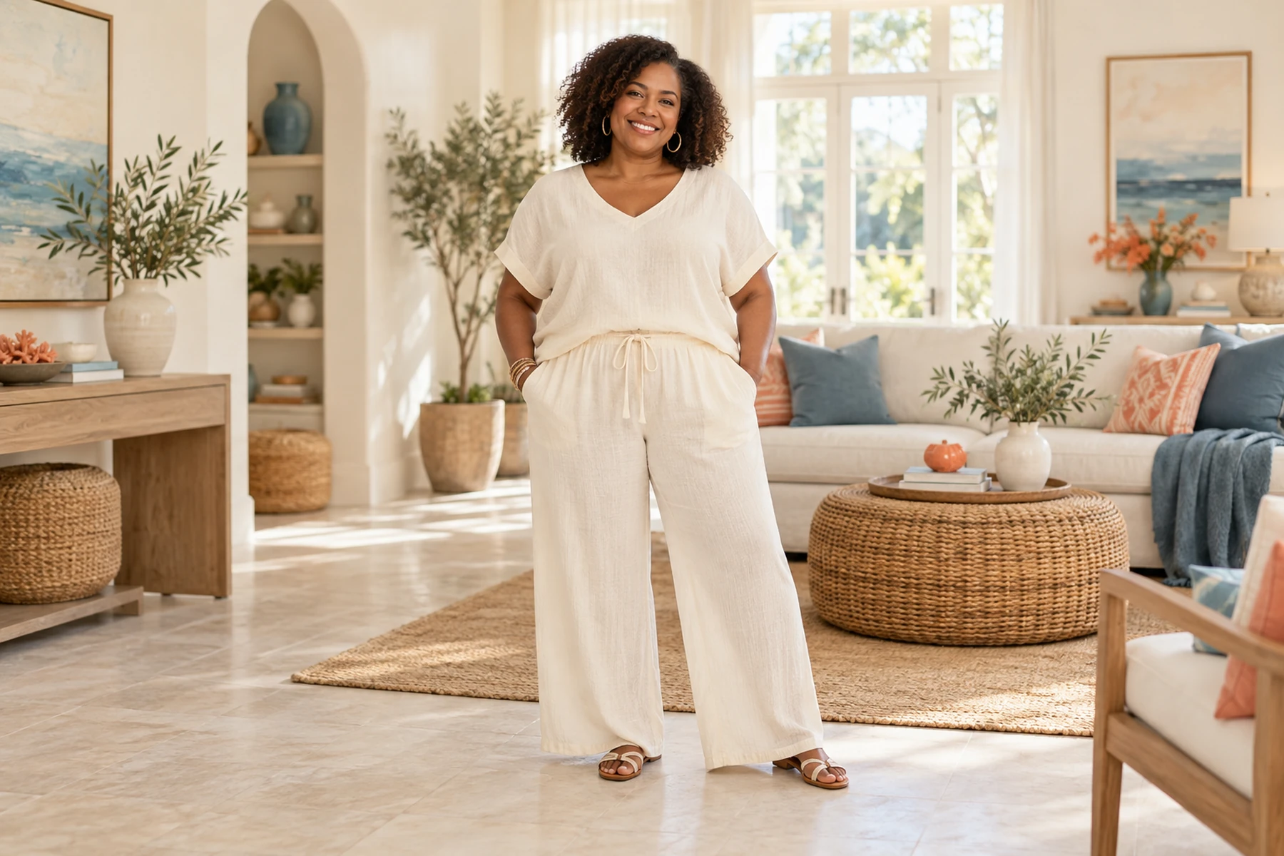 Zenana two piece matching sets at Jersey Cove Shop