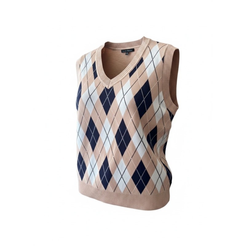 Haute Monde - Argyle Sweater Vest - 1X - Image 4
