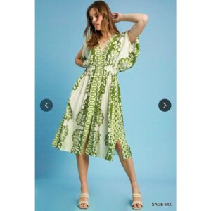 Umgee - Boho Elegance Maxi Dress - Large