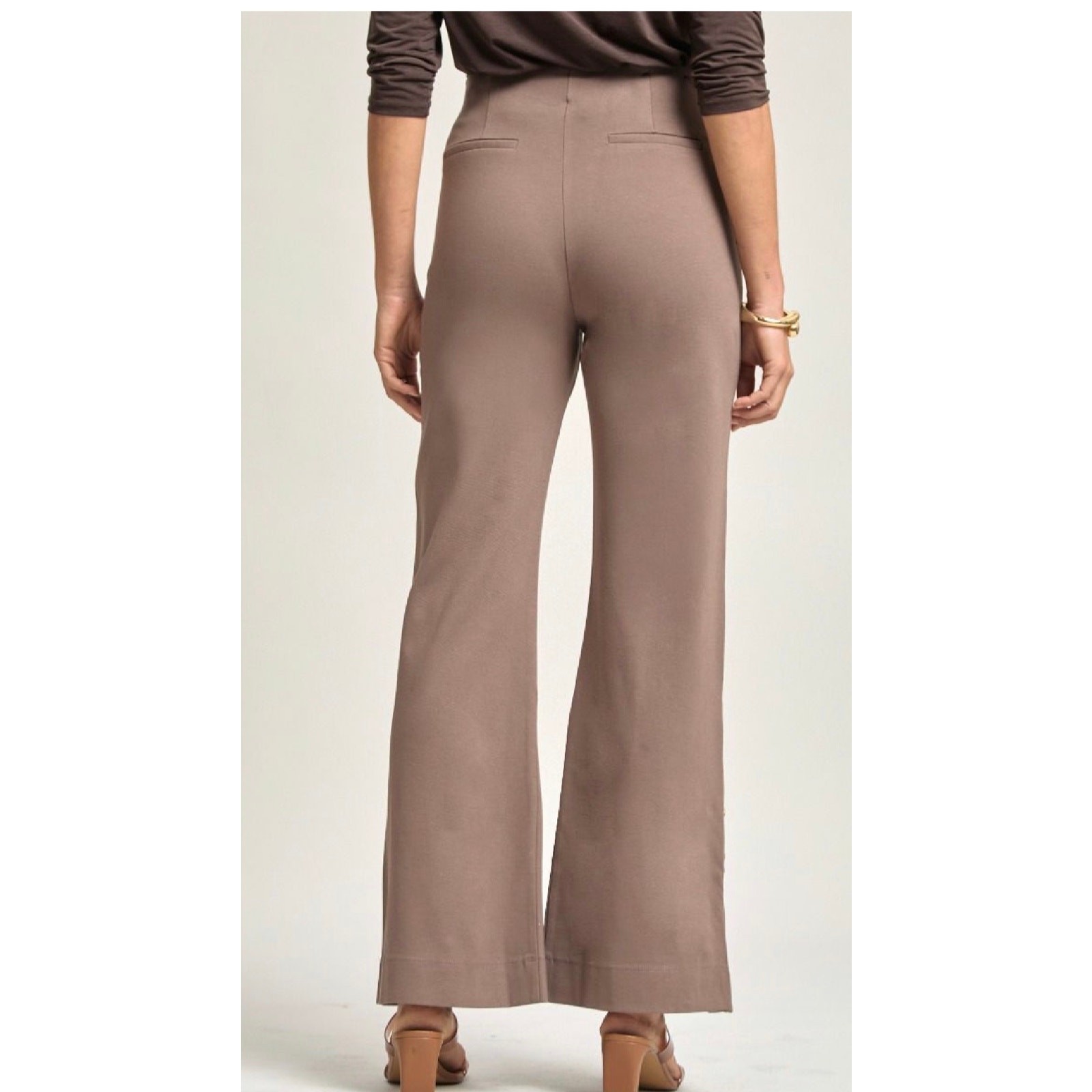 Dear Scarlett - Dark Mocha Gala Pants - Medium - Image 2