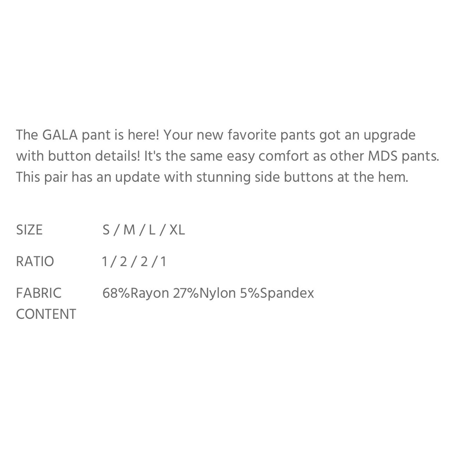 Dear Scarlett - Dark Mocha Gala Pants - Medium - Image 3