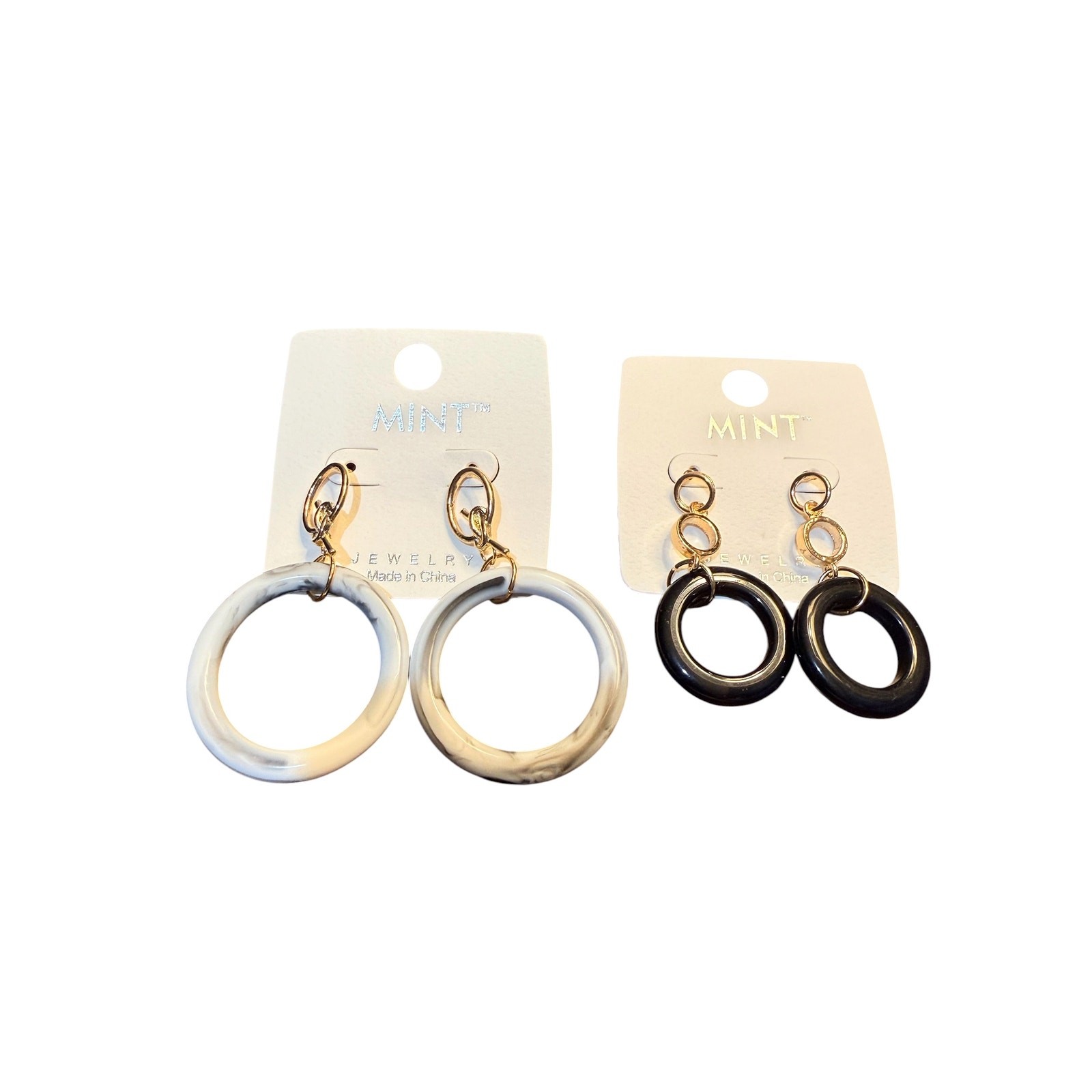 Mint - Fashion Earrings - 2 Pairs - Image 4
