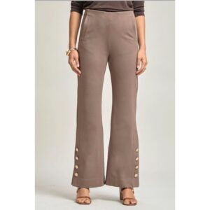 Dear Scarlett - Dark Mocha Gala Pants - Small