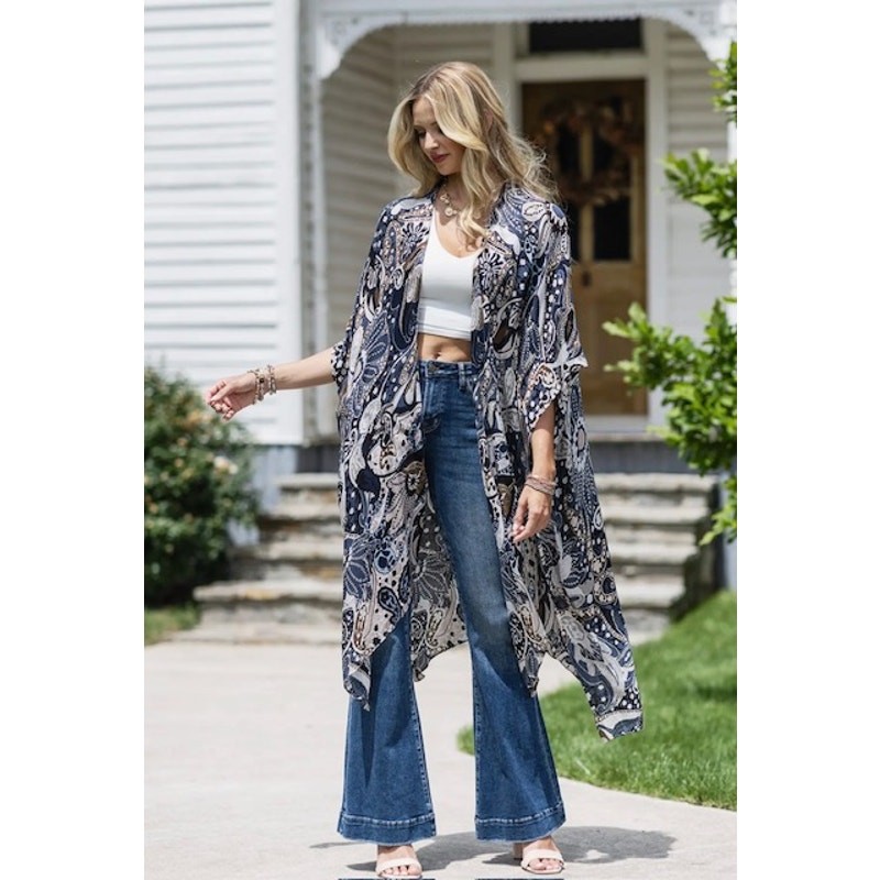 Ruggine - Boho/Western Winderme Kimono - Image 3