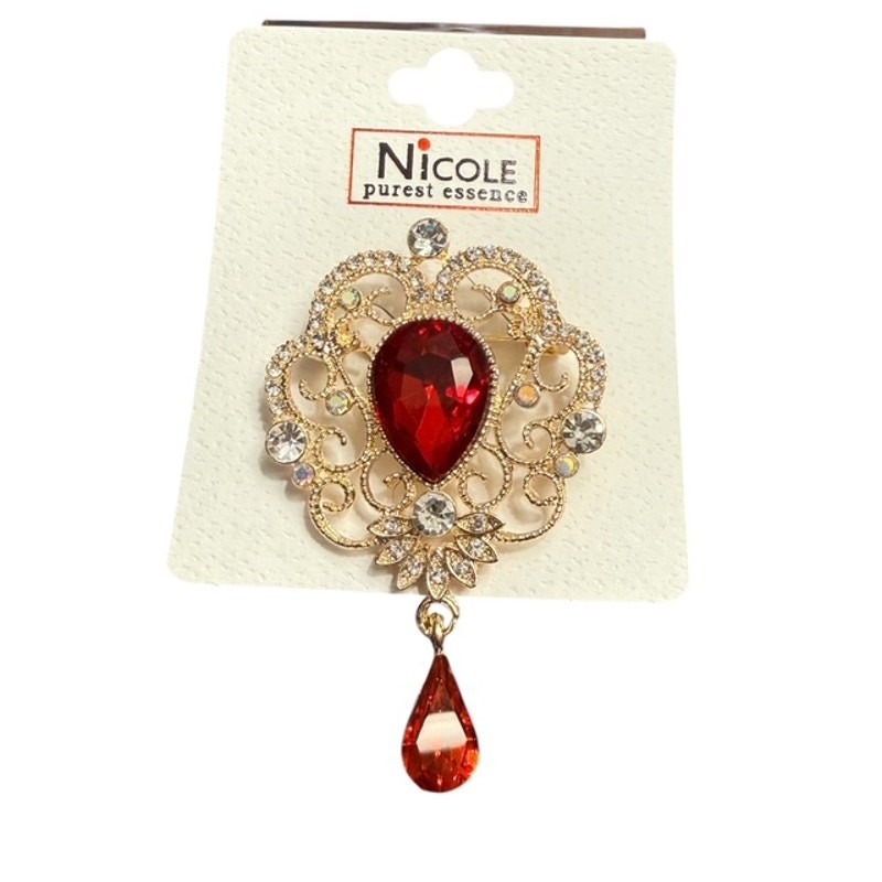 Victorian Fashion Brooch - Image 4