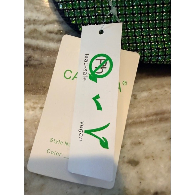 Caleesa Green Rhinestone Fanny Pack - Image 8