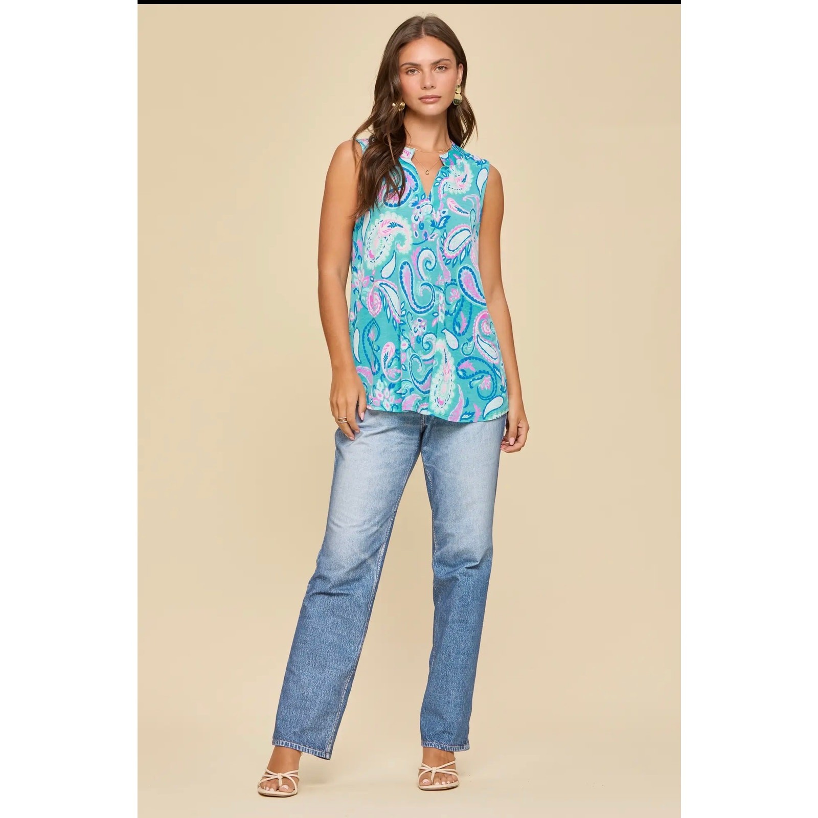 Dear Scarlett - Bright & Breezy Tank - Medium - Image 3