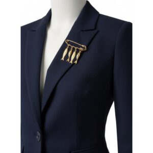 TRENDY in Italy....Sardine Brooch...