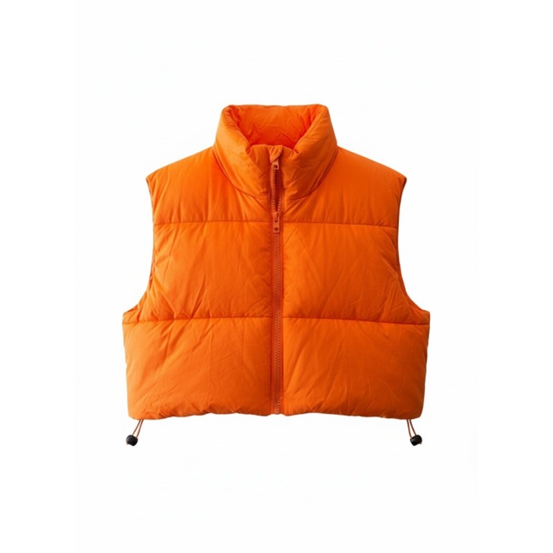 Better Be - Cropped Puffer Vest - Small - Image 3