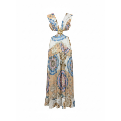The "Bohemian Bay" Cut Out Maxi by Chicways - Large - Image 3