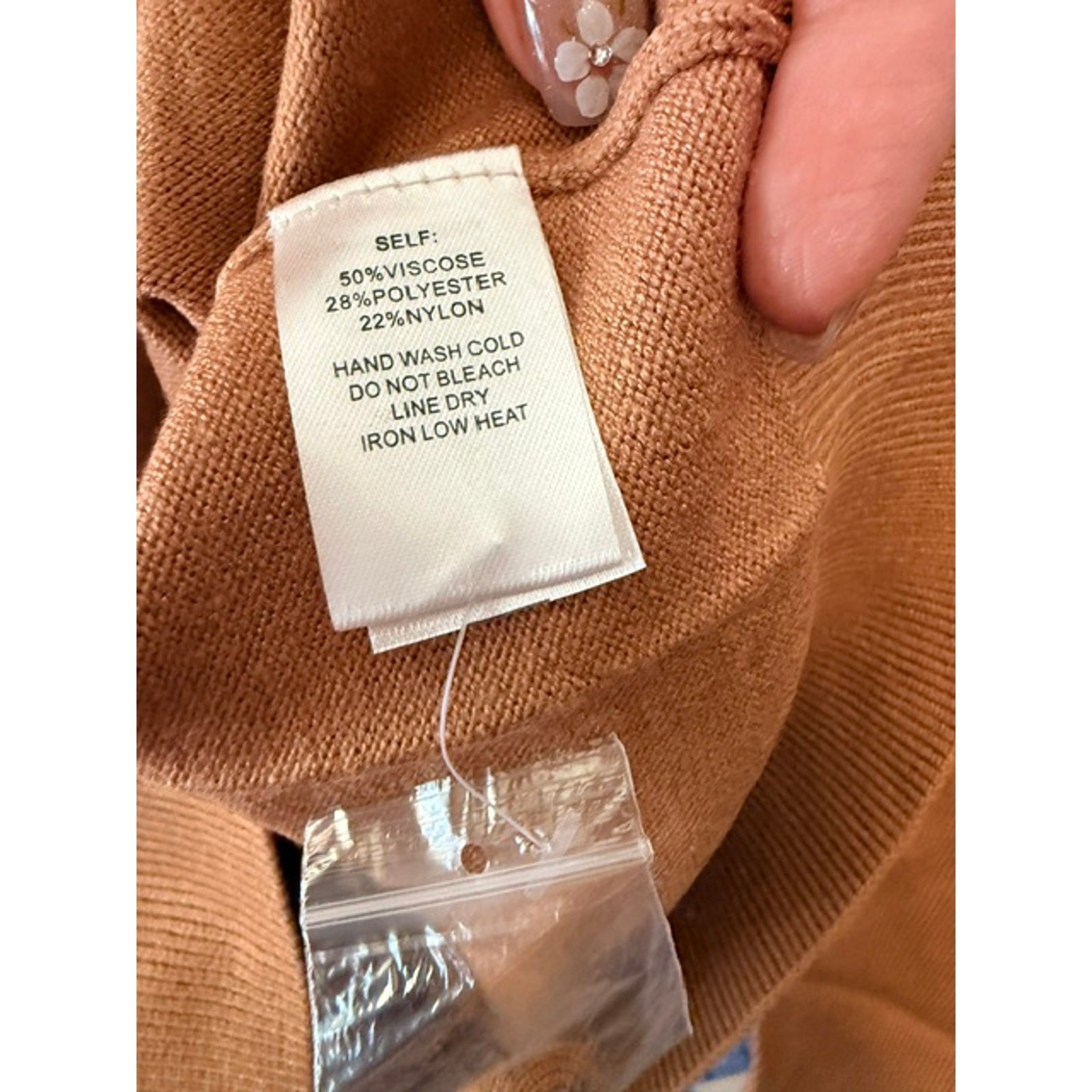 Promesa USA - Puff Sleeve Cardigan - Large - Image 3