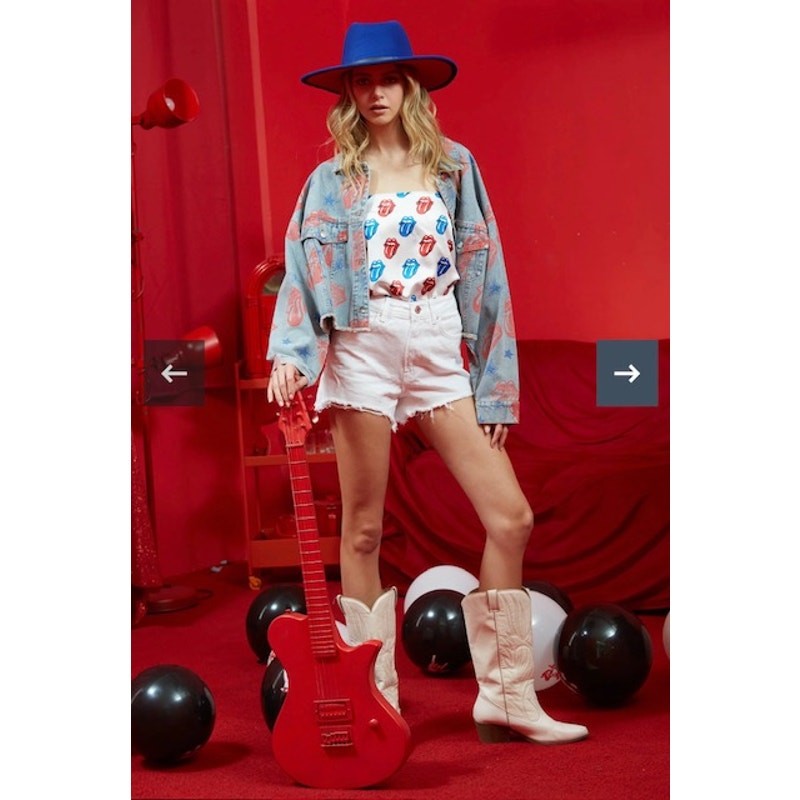 Fantastic Fawn - Official Rolling Stones Denim Jacket - Image 6