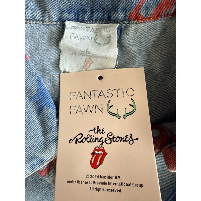Fantastic Fawn - Official Rolling Stones Denim Jacket - Image 7