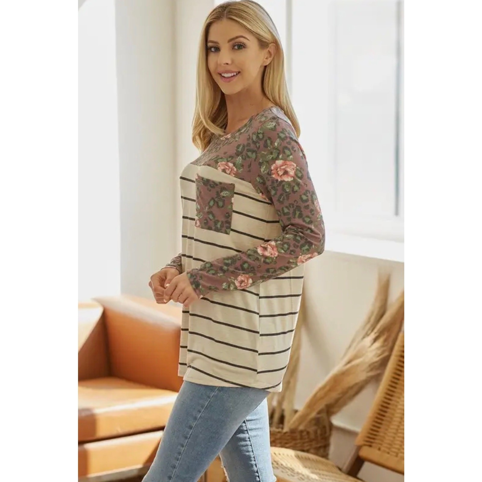 The "Nautic Rose" Top - Medium - Image 3
