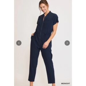 UMGEE - Zip Down Utility Jumpsuit - Small