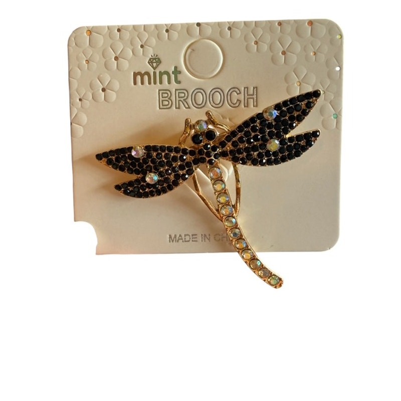 Midnight Tide Dragonfly Brooch - Image 4